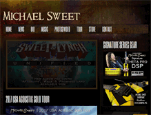 Tablet Screenshot of michaelsweet.com